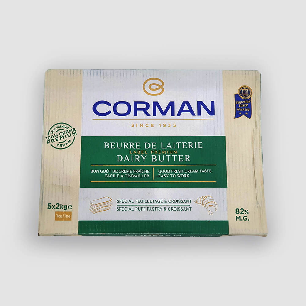 Jual CORMAN DAIRY BUTTER SHEET MF 82 refrigerated CV Kendari