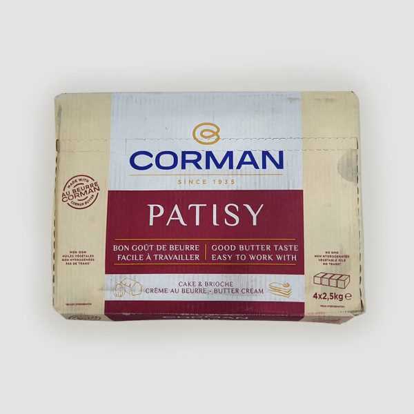 Corman Patisy Bulk Unsalted Butter 2.5kg